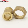 LB Guten top 3/4 Hexagonal cabeza latón Conector de medidor de agua forjado O-Ring accesorios de latón tubo de agua